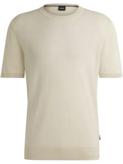 HUGO BOSS KNITTED T-SHIRT