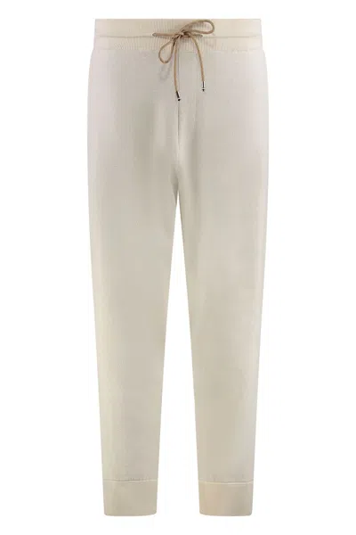HUGO BOSS KNITTED TRACK-PANTS