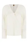 Hugo Boss Boss Ribbed Sweater In 112