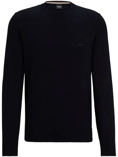 Hugo Boss Knitwear Clothing In Blue