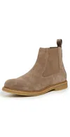 Hugo Boss Kope Suede Chelsea Boots Medium Beige
