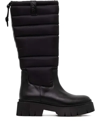 Hugo Boss Kris Boots In Black