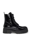 Hugo Boss Hugo Woman Ankle Boots Black Size 6 Soft Leather In Black