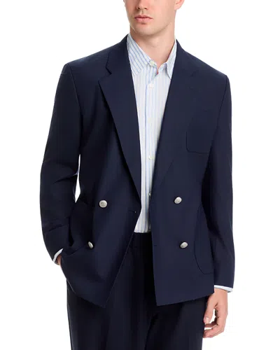 Hugo Boss Kris Modern Fit Double Breasted Sport Coat In Blue
