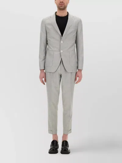 Hugo Boss "l-heston" Suit Featuring Flap Pockets