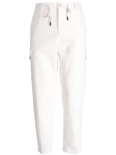 Hugo Boss L-pagol Trousers In White
