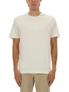 Hugo Boss Raised-logo Cotton T-shirt In White