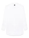Hugo Boss Lace-detailed Shirt In White