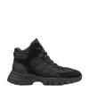 Hugo Boss Lace-up Ankle Boots In Black
