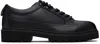 Hugo Boss Lace-up Derby Shoes In Black