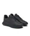 Hugo Boss Lace-up Low-cut Casual Shoes In Black