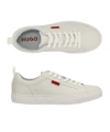 Hugo Boss Lace-up Low-cut Casual Shoes In White