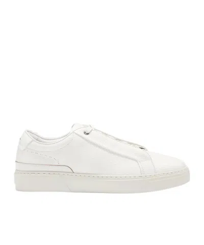 HUGO BOSS LACE-UP LOW-TOP SNEAKERS
