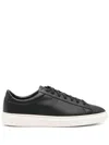 Hugo Boss Lace-up Sneakers In Black