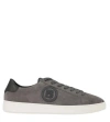 Hugo Boss Lace-up Sneakers In Gray