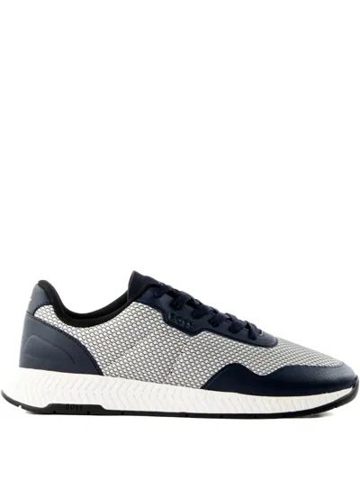Hugo Boss Lace-up Sneakers In Multi