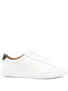 Hugo Boss Lace-up Sneakers In White