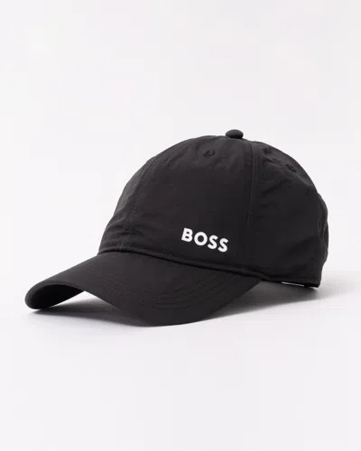 Hugo Boss Lach Mens Cap With Uv Protection In Black 001
