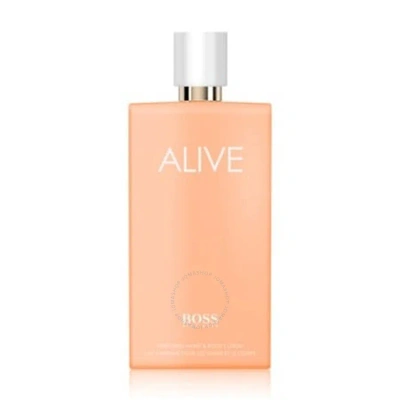 Hugo Boss Ladies Alive Body Lotion 6.7 oz Fragrances 3614229660388 In White