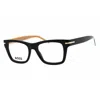 Hugo Boss Ladies Black Rectangular Eyeglass Frames Boss1522 In Black