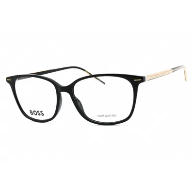 Hugo Boss Ladies Black Rectangular Eyeglass Frames Boss1526