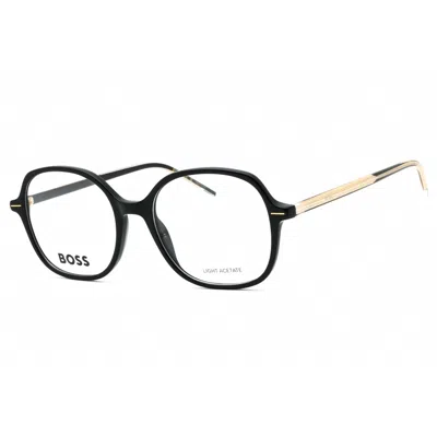 Hugo Boss Ladies Black Round Eyeglass Frames Boss1525