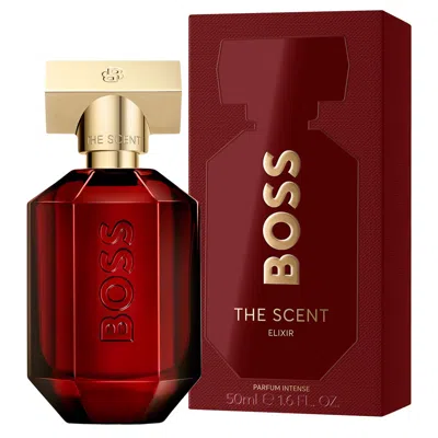 Hugo Boss Ladies Boss The Scent Elixir Edp Spray 1.7 oz Fragrances 3616305041005 In Transparent