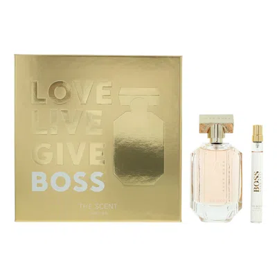 Hugo Boss Ladies Boss The Scent For Her Gift Set Fragrances 3616303457839