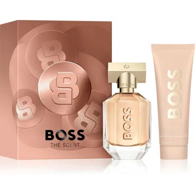 Hugo Boss Ladies Boss The Scent Gift Set Fragrances 3616306127944 In Transparent