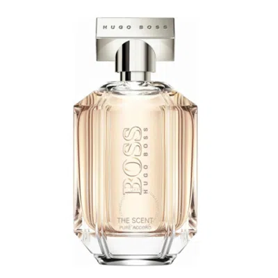 Hugo Boss Ladies Boss The Scent Pure Accord Edt 3.4 oz Fragrances 3614228724173 In White