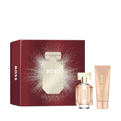 Hugo Boss Ladies The Scent Gift Set Fragrances 3616304198007 In White