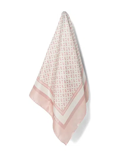 Hugo Boss Lainy Scarf In Pink