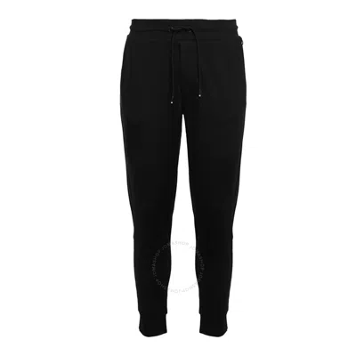 Hugo Boss Lamont Cotton-terry Tracksuit Pants In Black