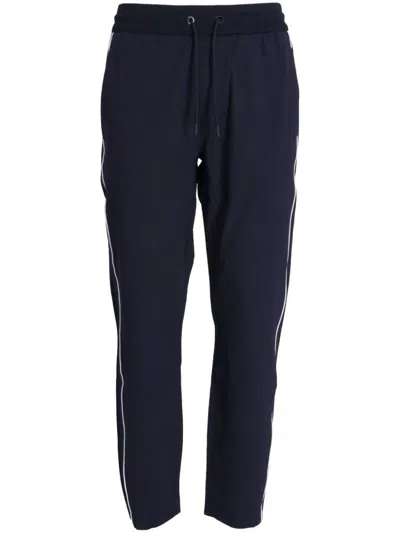 Hugo Boss Lamont Drawstring Track Pants In Blue