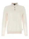 Hugo Boss White Lancione Polo Shirt In Neutral