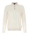 Hugo Boss White Lancione Polo Shirt In Neutral