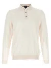 Hugo Boss White Lancione Polo Shirt In White