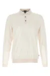 Hugo Boss White Lancione Polo Shirt In Neutral
