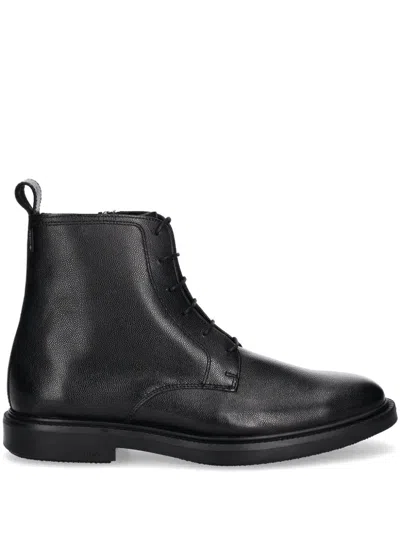 Hugo Boss Larry Boots In Black