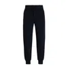 Hugo Boss Larsen Cotton-blend Jogging Pants In Black