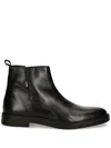 HUGO BOSS LEATHER ANKLE BOOTS