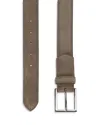 Hugo Boss Leather Belt In Medium Beige
