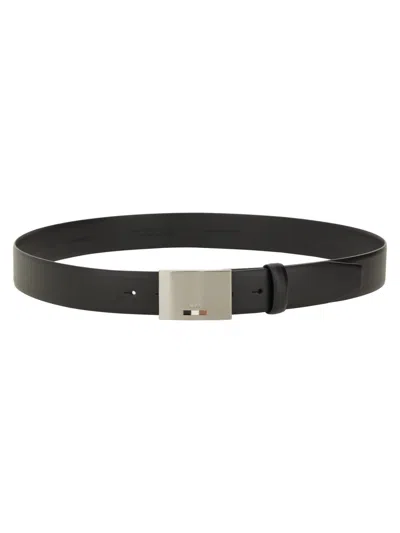 Hugo Boss Leather Belt With Logo