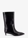 Hugo Boss Leather Boots In Black