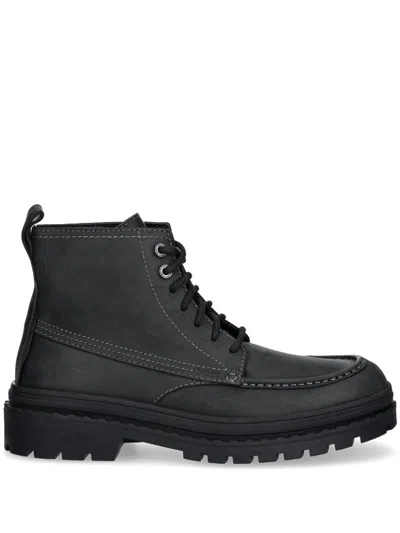 Hugo Boss Nebular Boots In Black