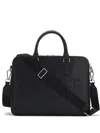 Hugo Boss 레더 브리프 케이스 In Black
