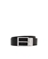 Hugo Boss Leather Buckle Belt