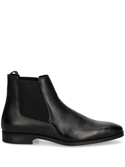 HUGO BOSS LEATHER CHELSEA BOOTS