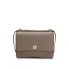 Hugo Boss Leather Crossbody Bag With Double B Monogram Trim