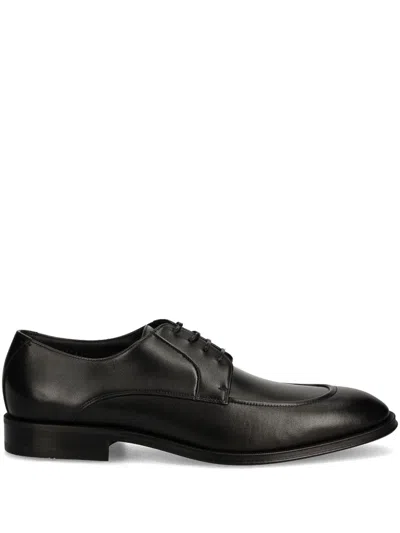 Hugo Boss Boss Men Black Leather Derrek Lace-up Shoes